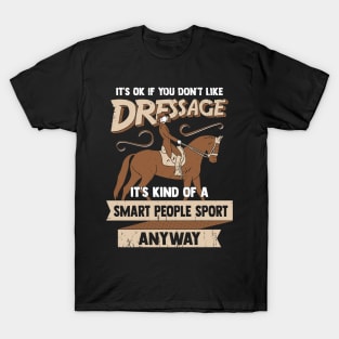 Dressage Sport Horse Rider Gift T-Shirt